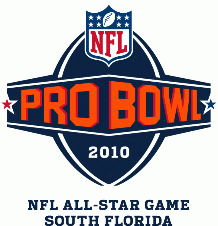 Pro Bowl 2010 Primary Logo iron on transfers for T-shirts